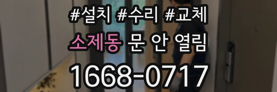 소제동 문 안 열림