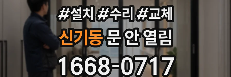 신기동 문 안 열림