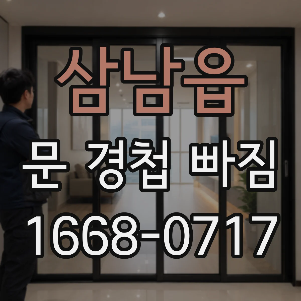 삼남읍 문 경첩 빠짐