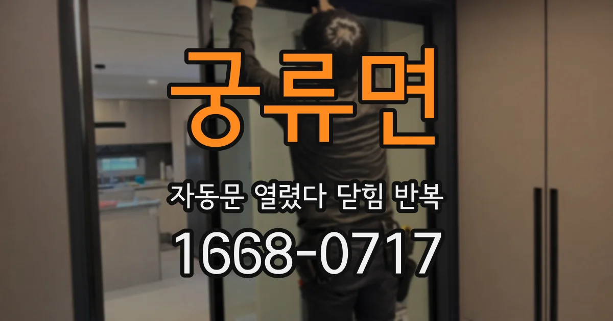 궁류면 자동문 열렸다 닫힘 반복 현상은 문이 한 번 열리고 곧바로 닫히거나, 중간에 멈춘 상태에서 다시 열리며 이어질 수 있습니다.