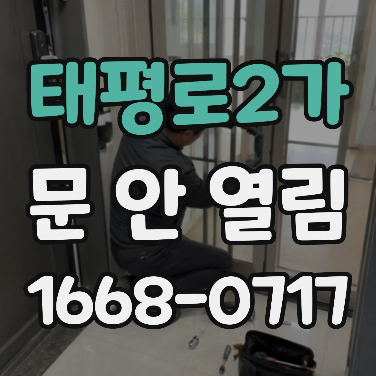 태평로2가 문 안 열림