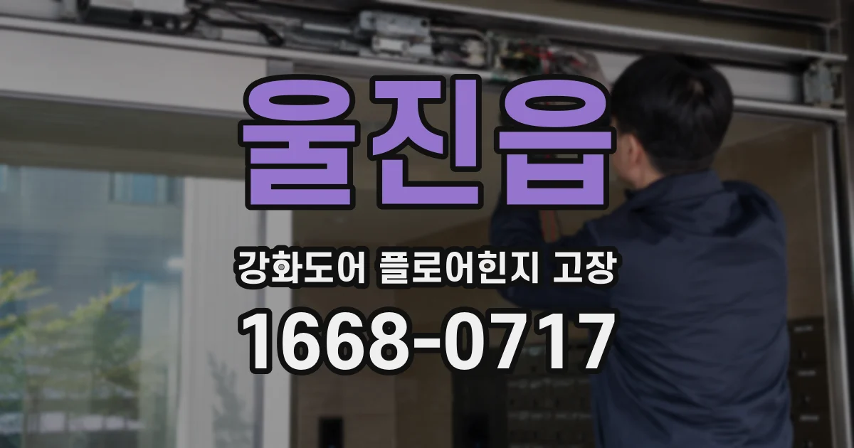 울진읍 강화도어 플로어힌지 고장