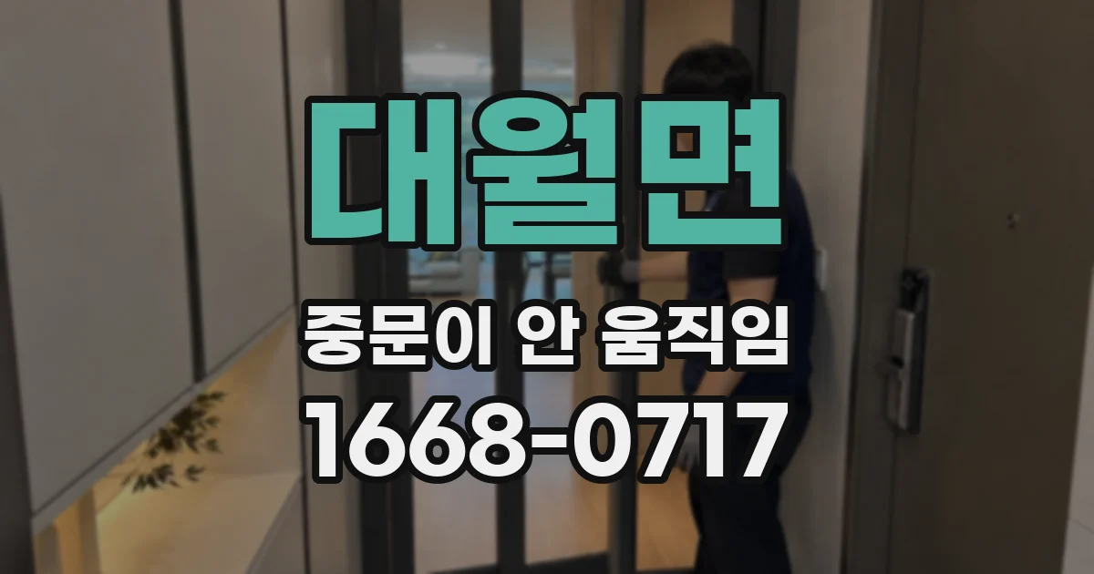 대월면 중문이 안 움직임