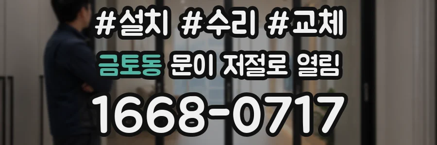 금토동 문이 저절로 열림