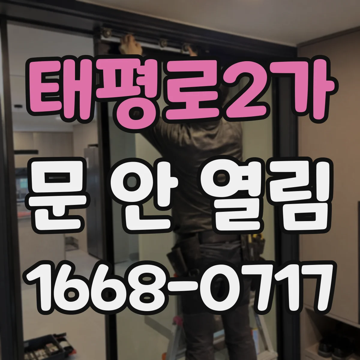 태평로2가 문 안 열림