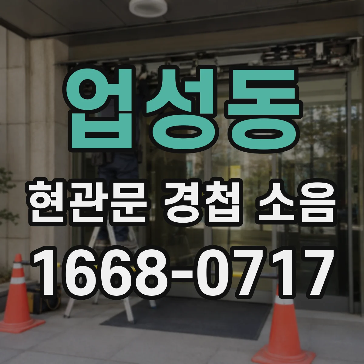 업성동 현관문 경첩 소음