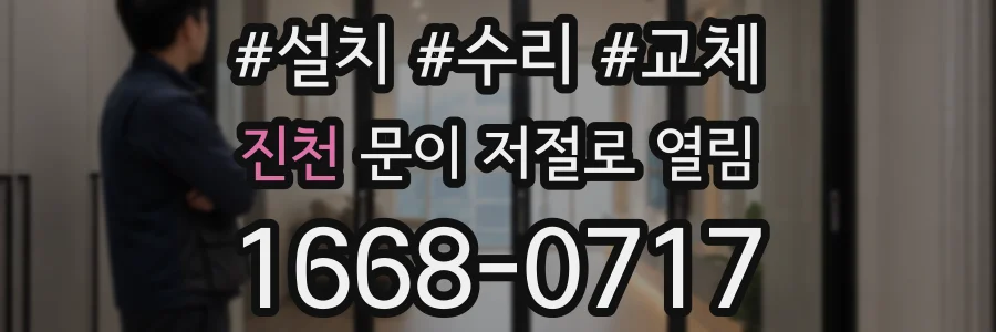 진천 문이 저절로 열림