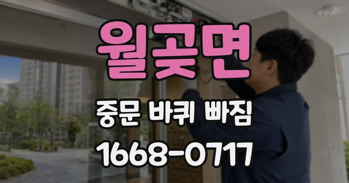 월곶면 중문 바퀴 빠짐