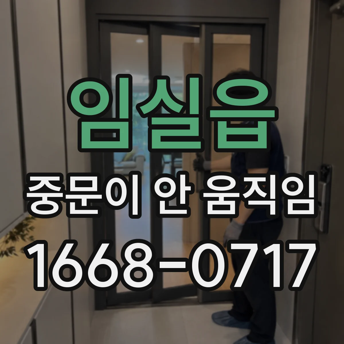 임실읍 중문이 안 움직임