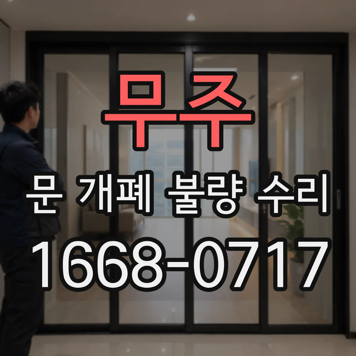 무주 문 개폐 불량 수리 문이 한쪽만 먼저 닫힐 때 확인할 부품