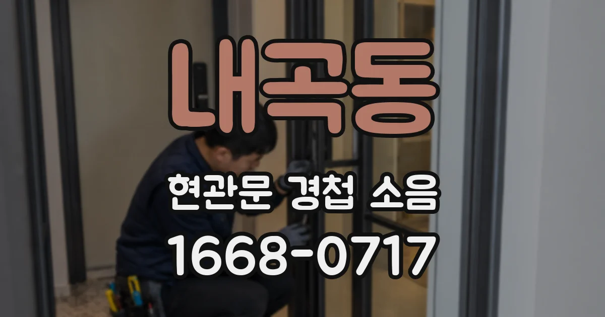 내곡동 현관문 경첩 소음
