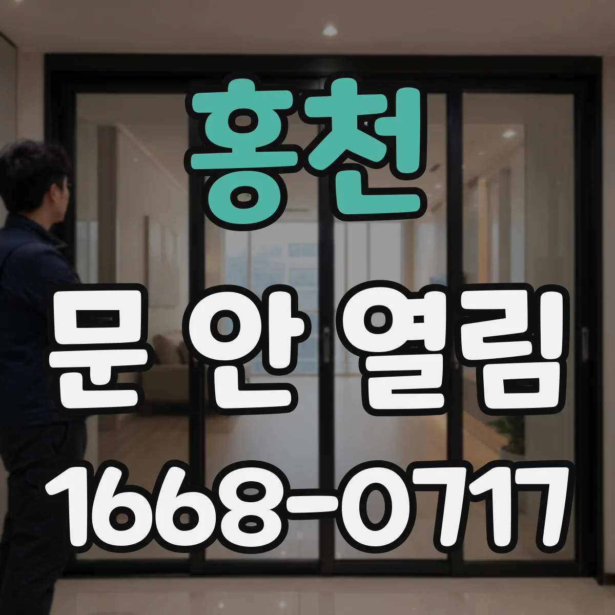 홍천 문 안 열림 증상일 때 강제로 열기 전 확인할 체크리스트