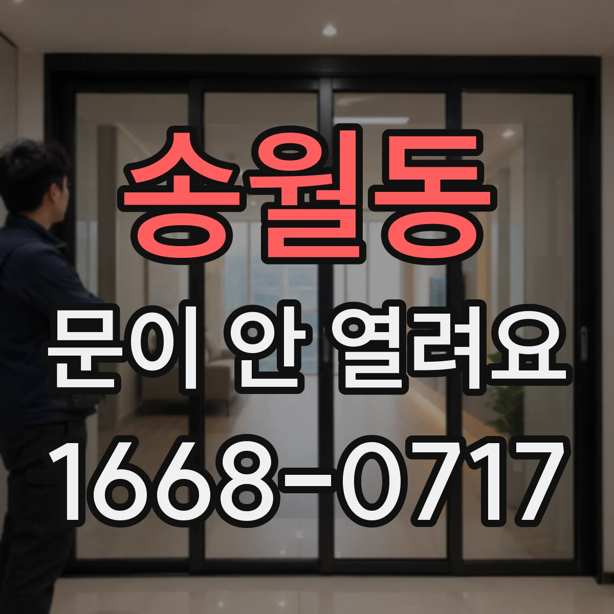 송월동 문이 안 열려요 잠김이 반복될 때 센서 상태 확인