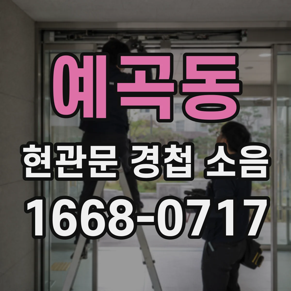 예곡동 현관문 경첩 소음