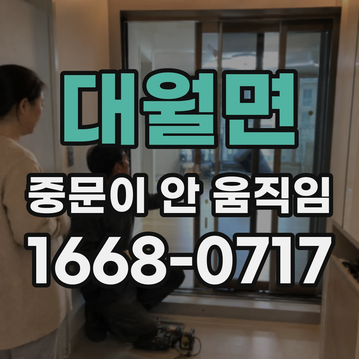 대월면 중문이 안 움직임
