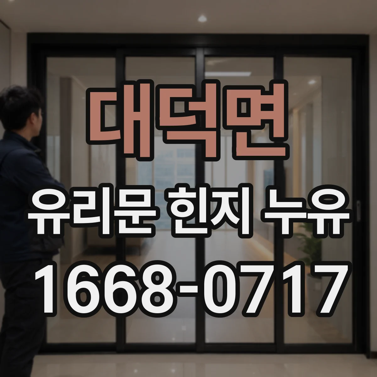 대덕면 유리문 힌지 누유
