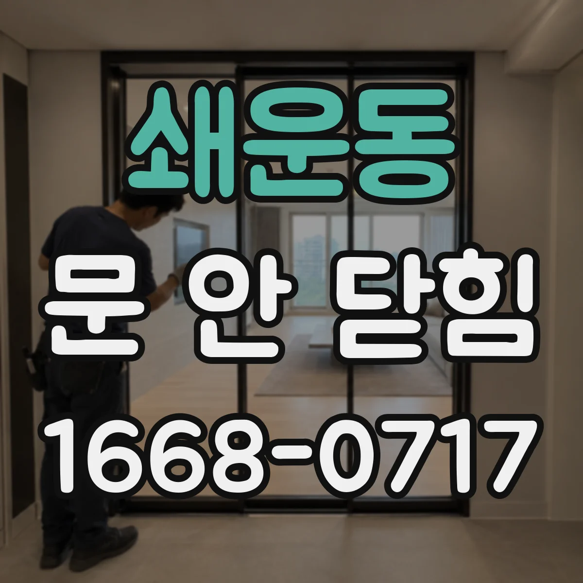 쇄운동 문 안 닫힘