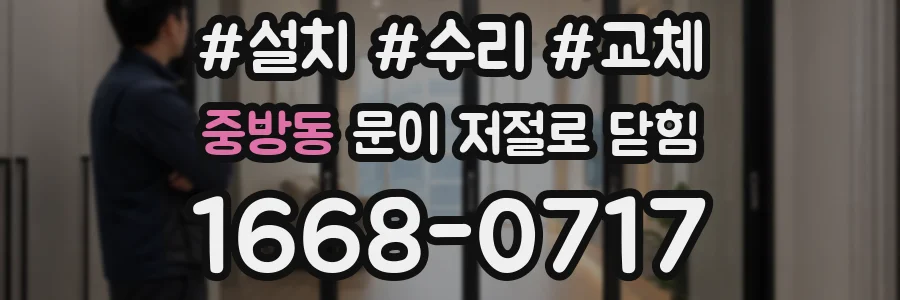중방동 문이 저절로 닫힘
