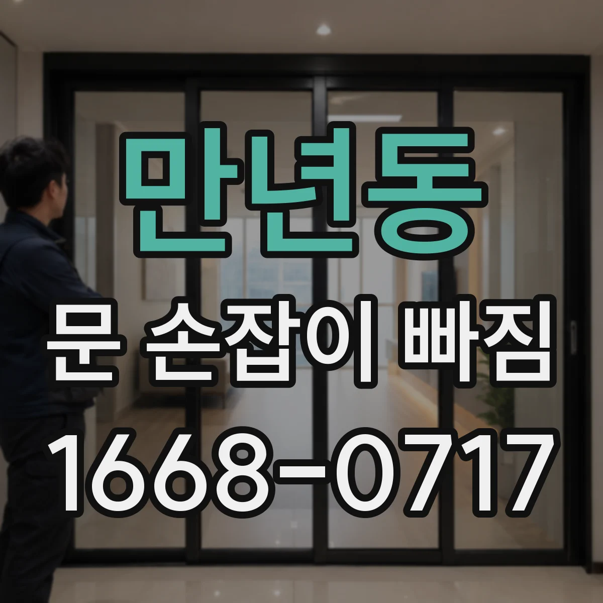 만년동 문 손잡이 빠짐
