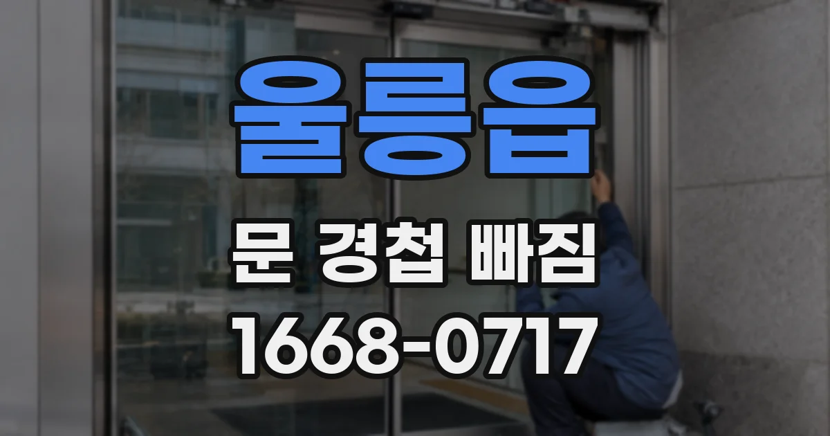 울릉읍 문 경첩 빠짐