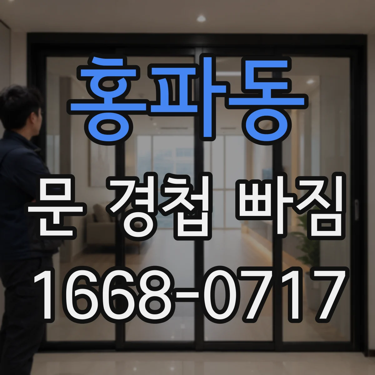 홍파동 문 경첩 빠짐