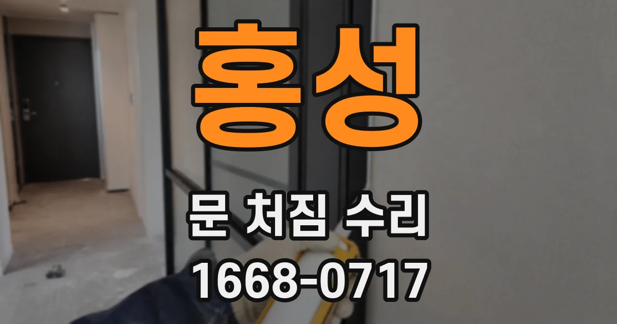 홍성 문 처짐 수리