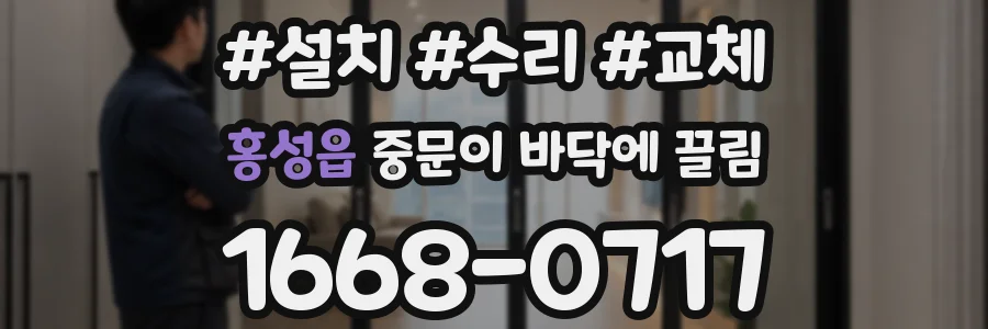 홍성읍 중문이 바닥에 끌림