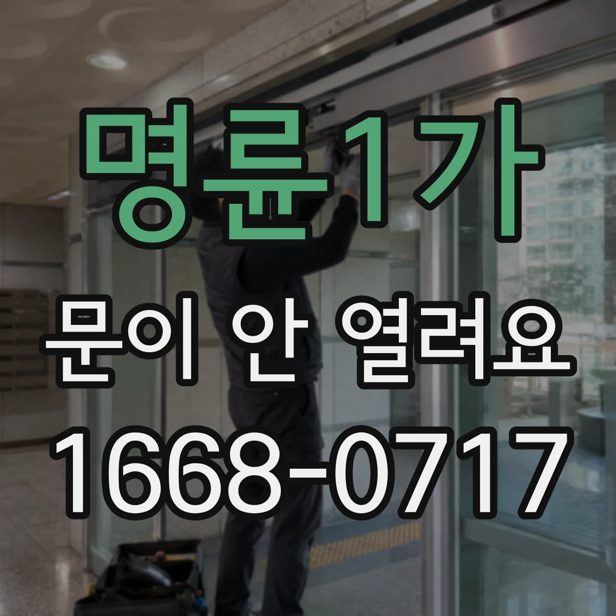명륜1가 문이 안 열려요 옆면 패널을 열면 보이는 수동 개방 레버 위치