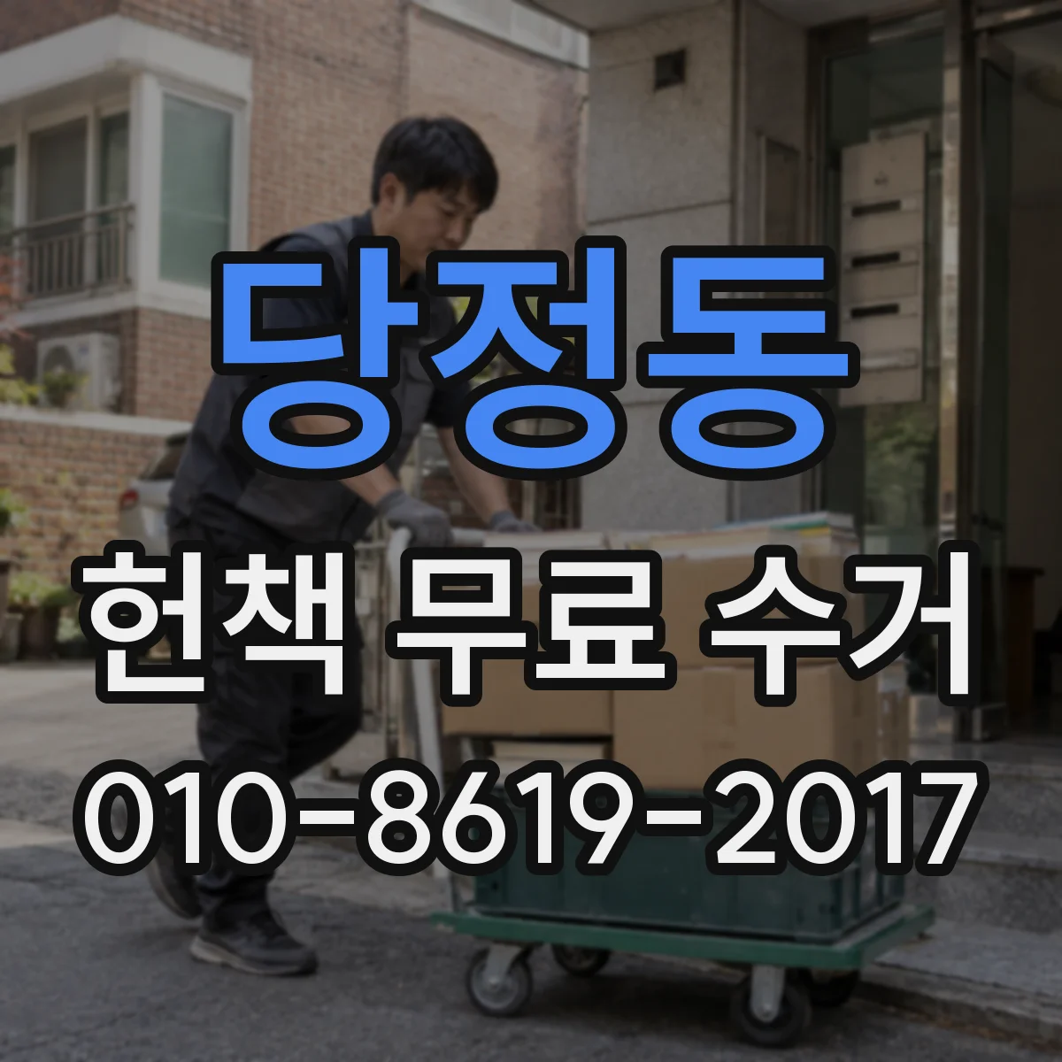 당정동 헌책 무료 수거