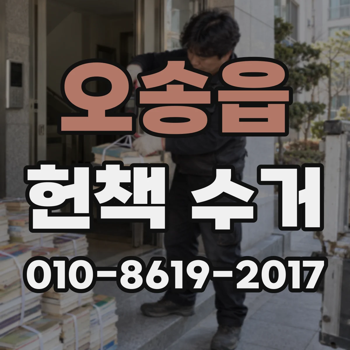 오송읍 헌책 수거