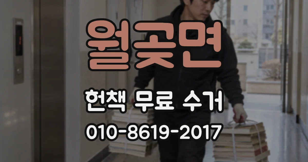 월곶면 헌책 무료 수거