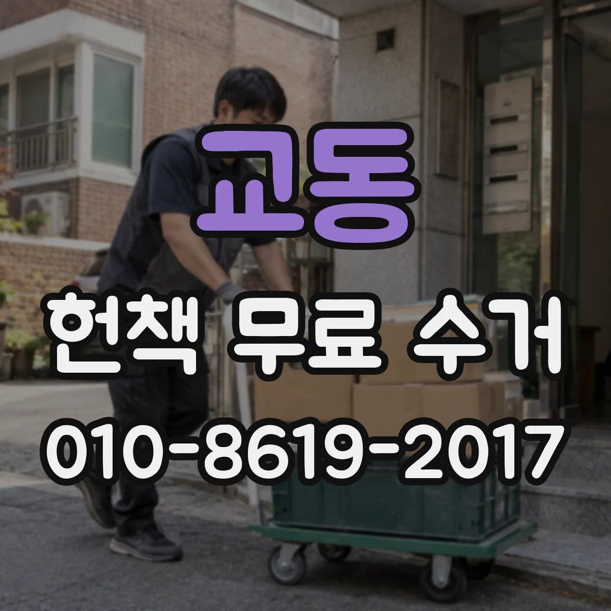 교동 헌책 무료 수거