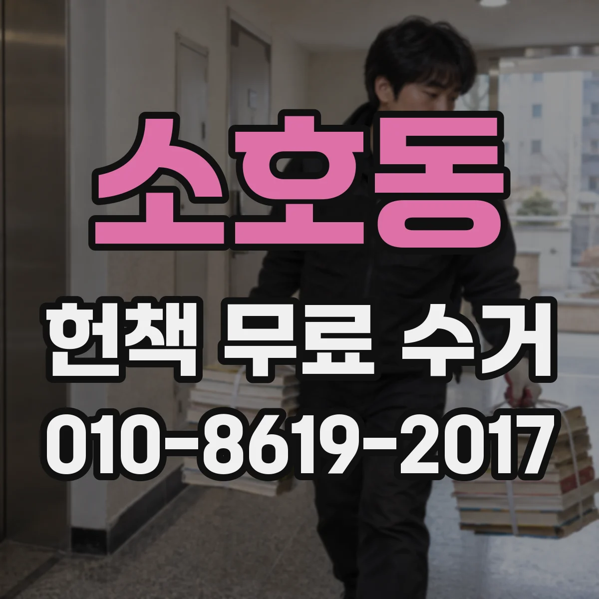 소호동 헌책 무료 수거