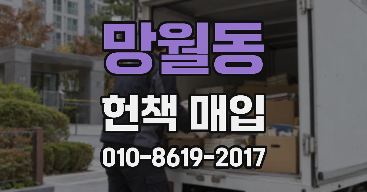 망월동 헌책 매입