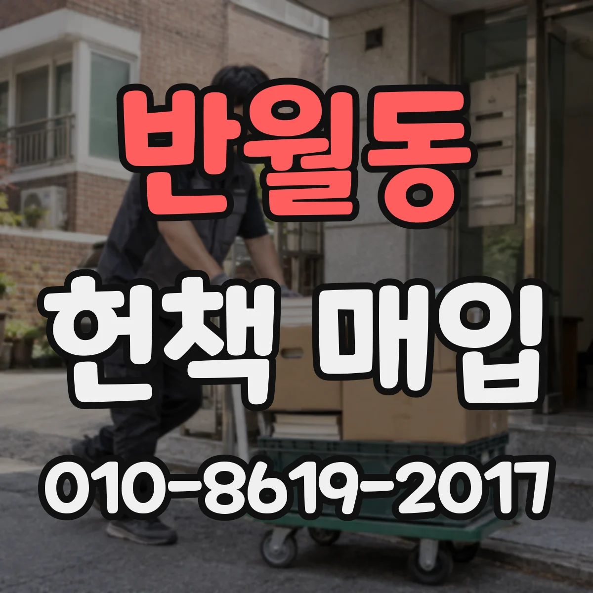 반월동 헌책 매입