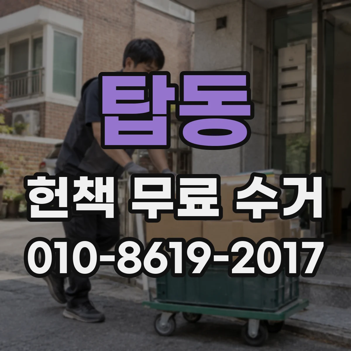 탑동 헌책 무료 수거