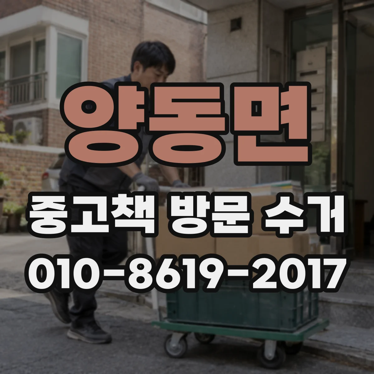 양동면 중고책 방문 수거