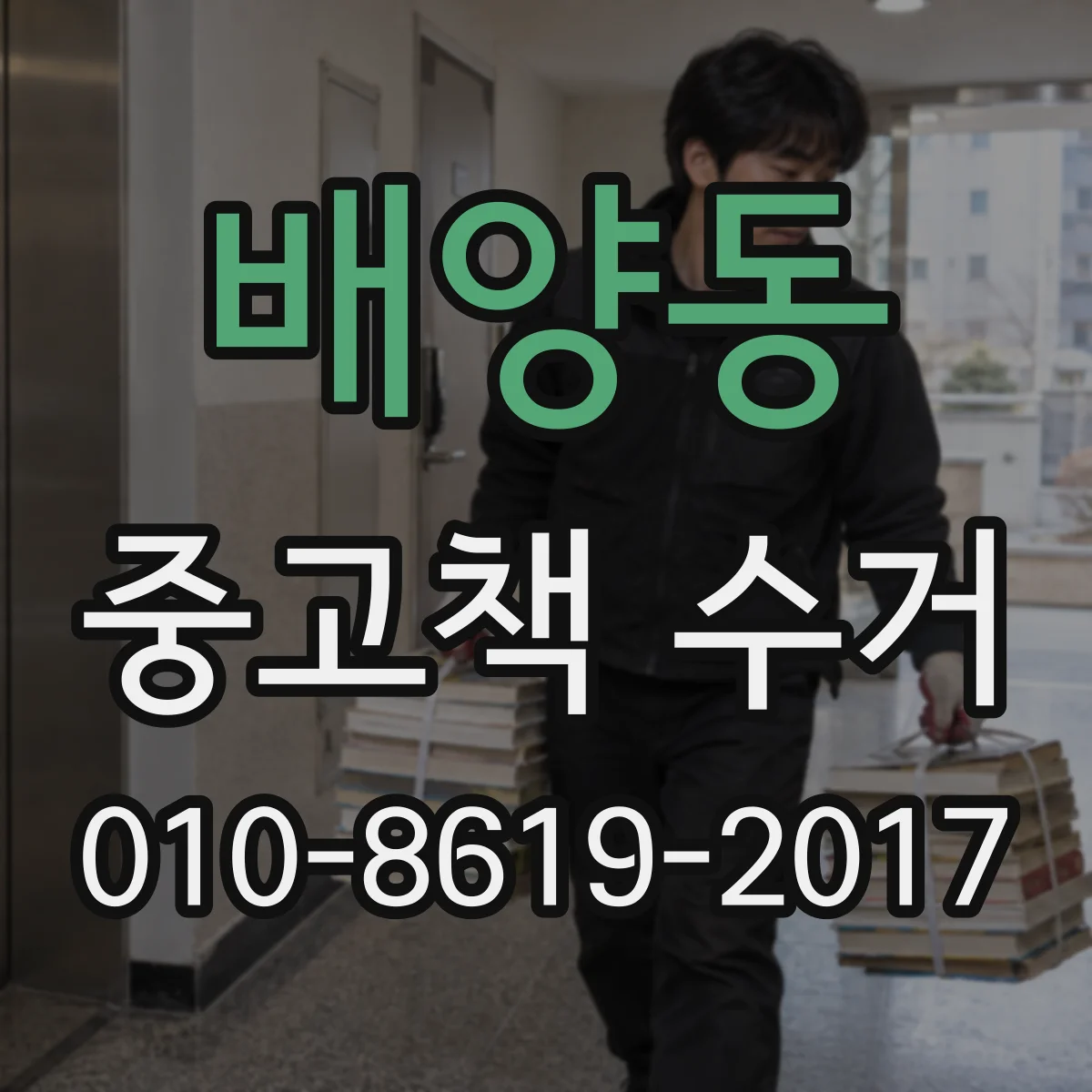 배양동 중고책 수거