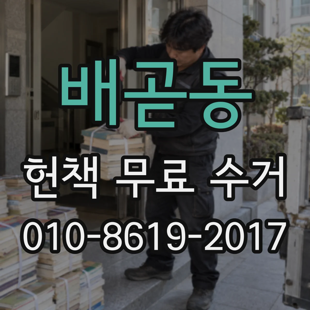 배곧동 헌책 무료 수거