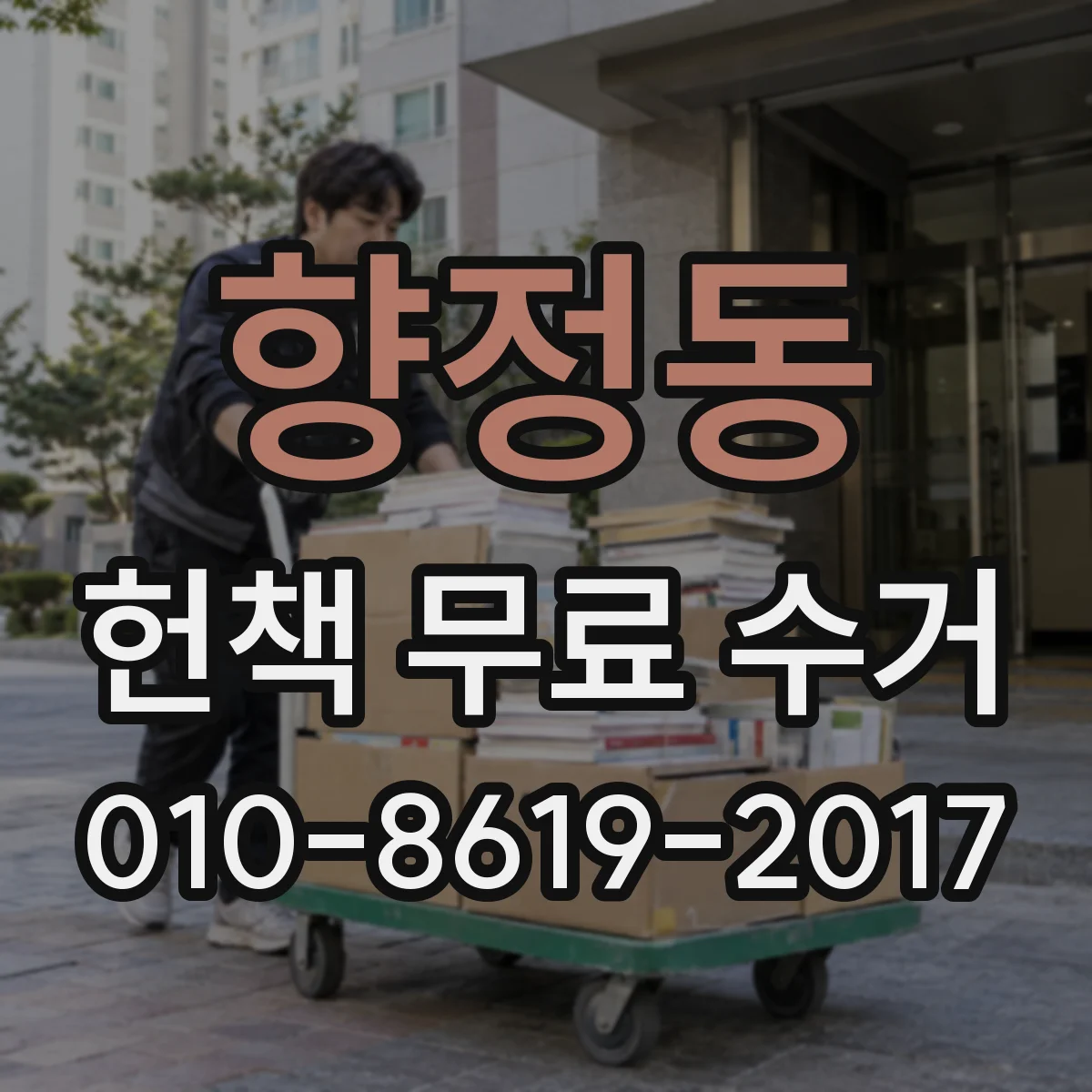 향정동 헌책 무료 수거