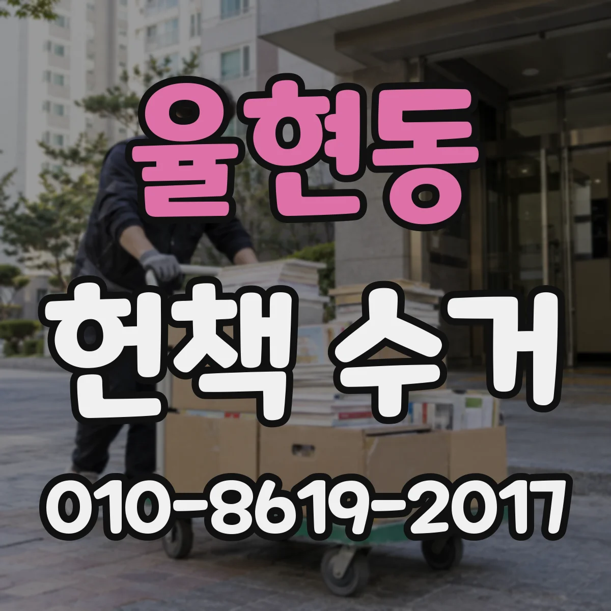 율현동 헌책 수거
