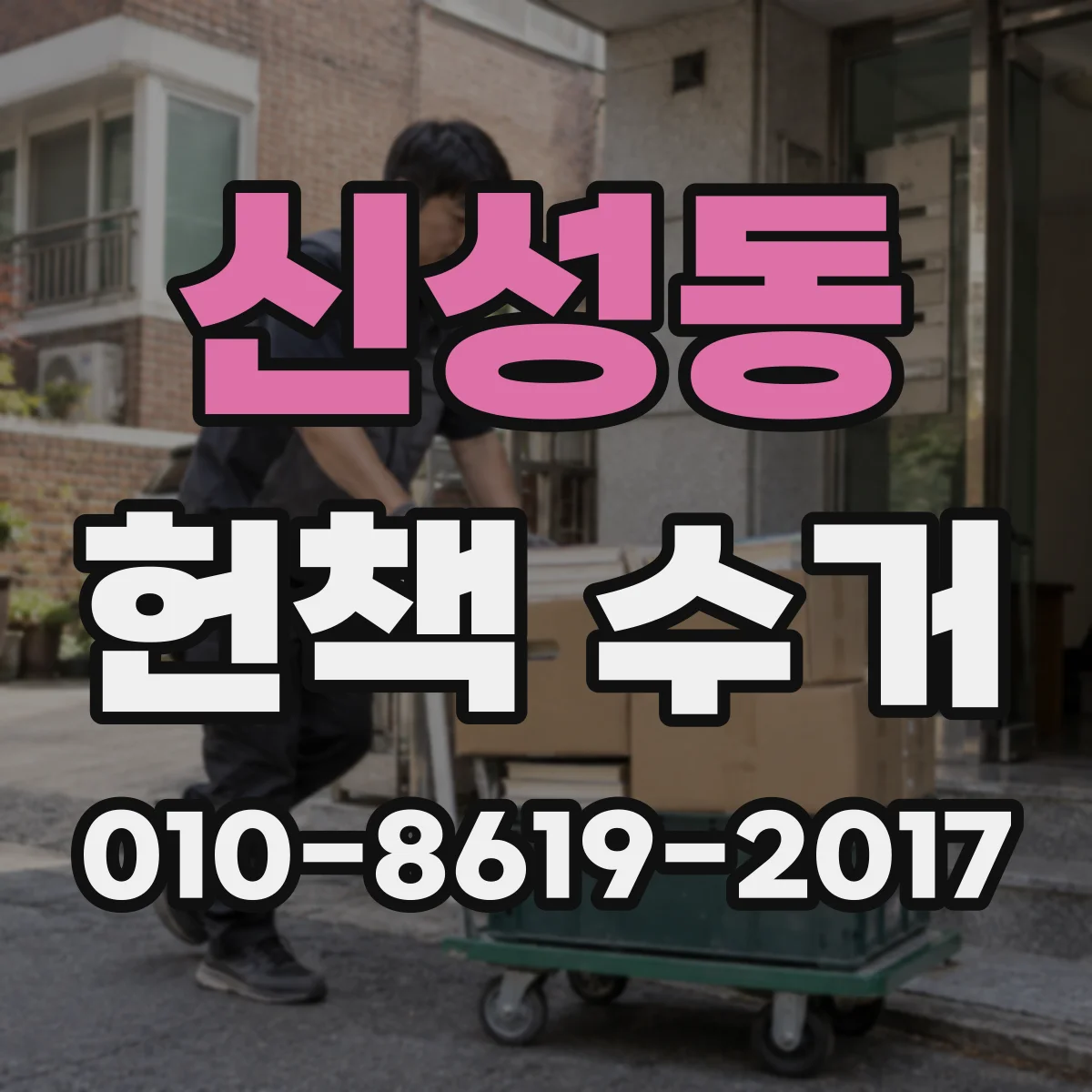 신성동 헌책 수거