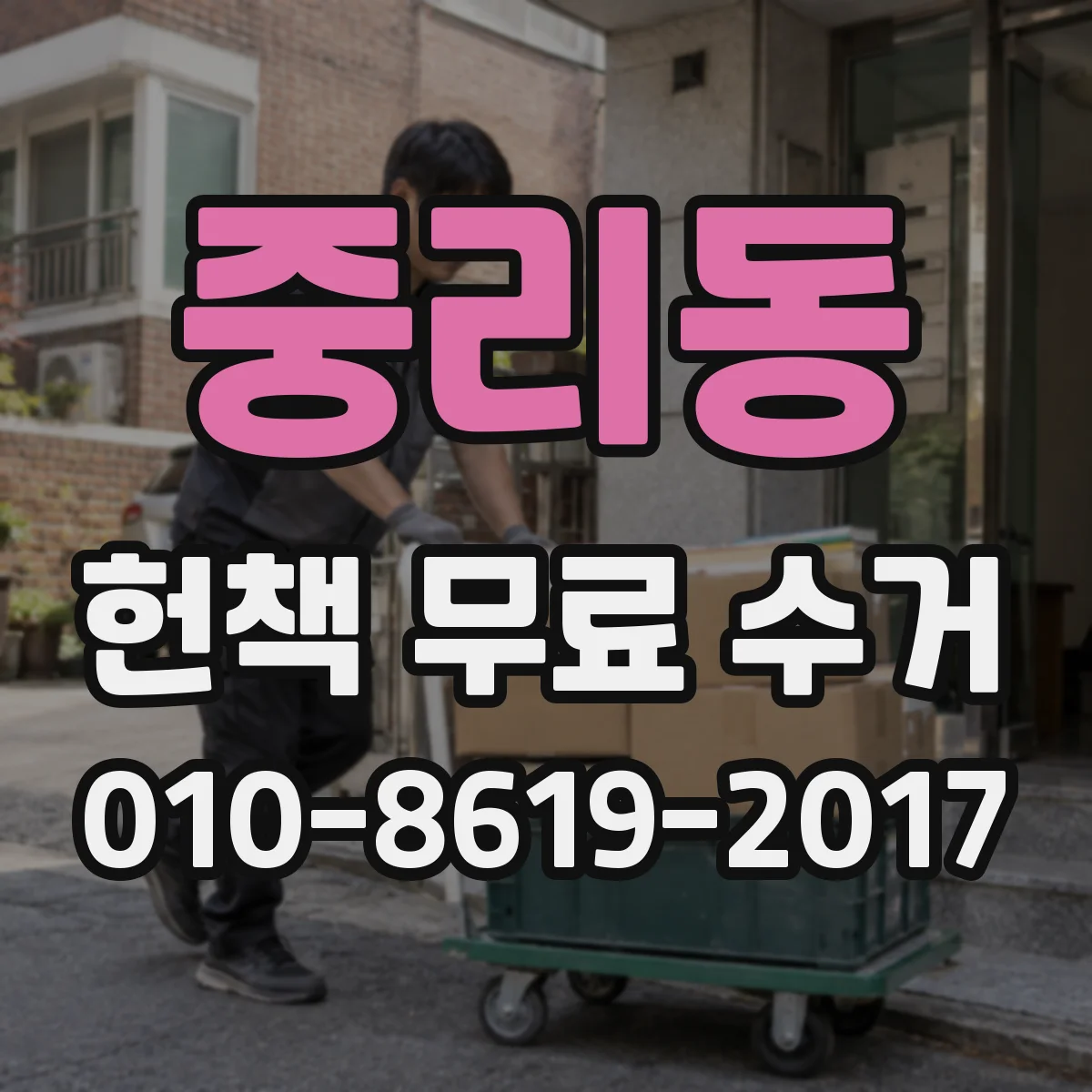 중리동 헌책 무료 수거