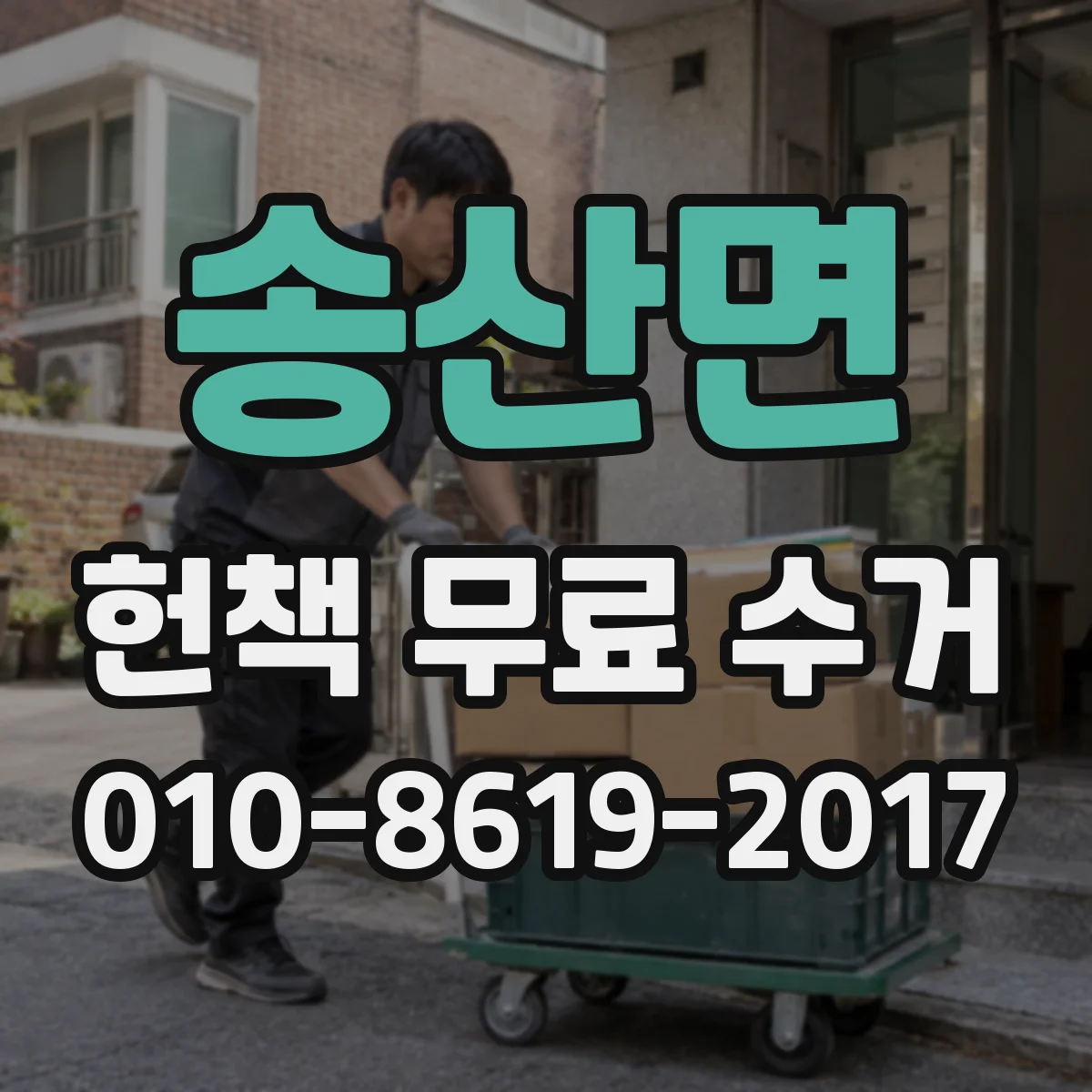송산면 헌책 무료 수거