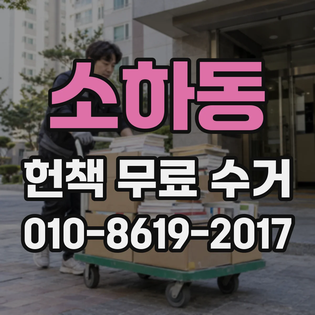 소하동 헌책 무료 수거