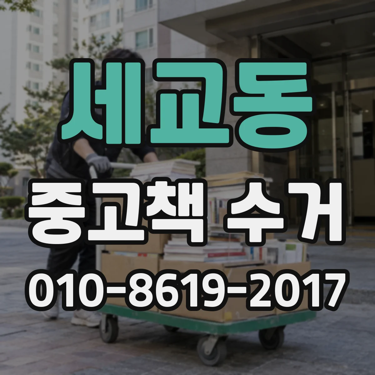 세교동 중고책 수거