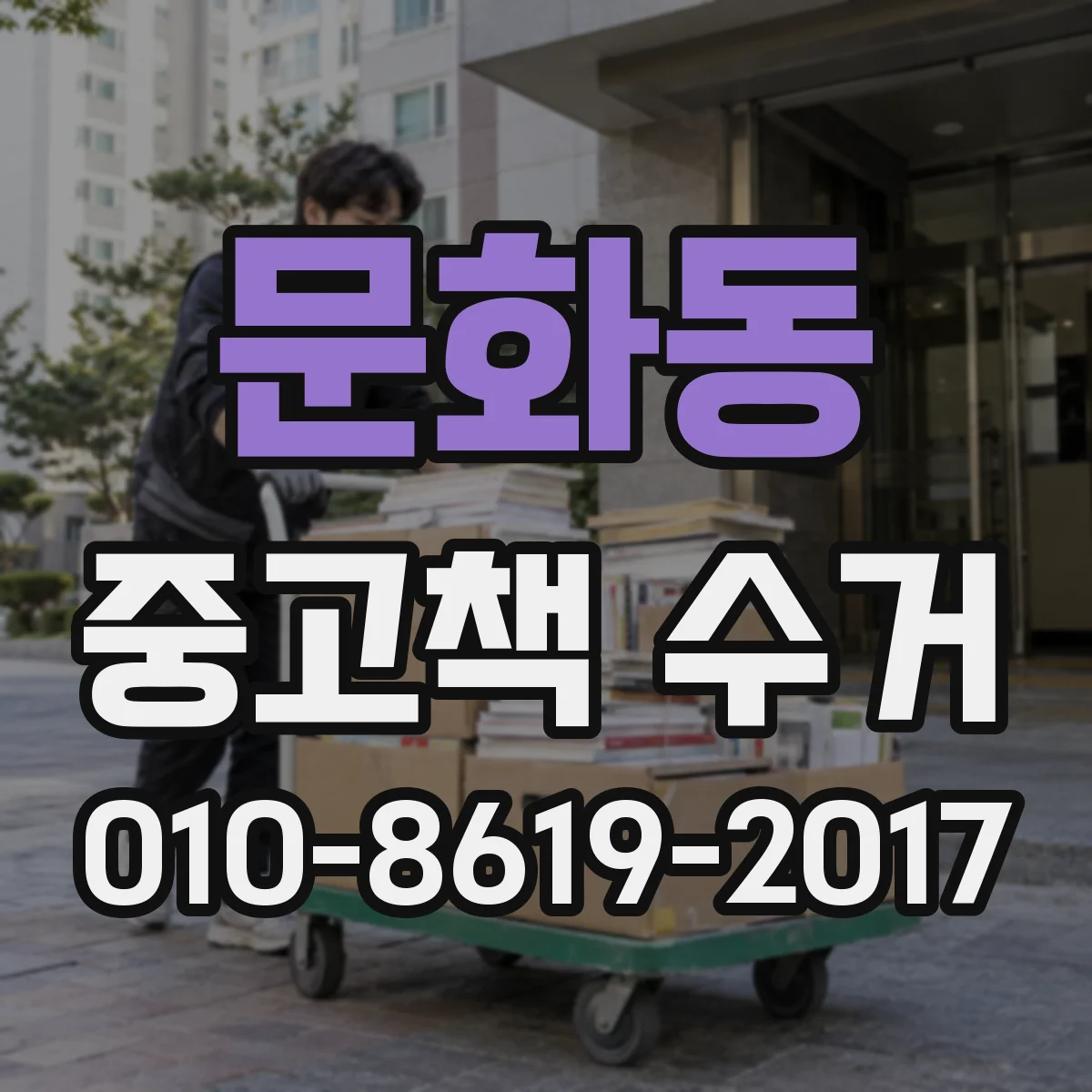 문화동 중고책 수거