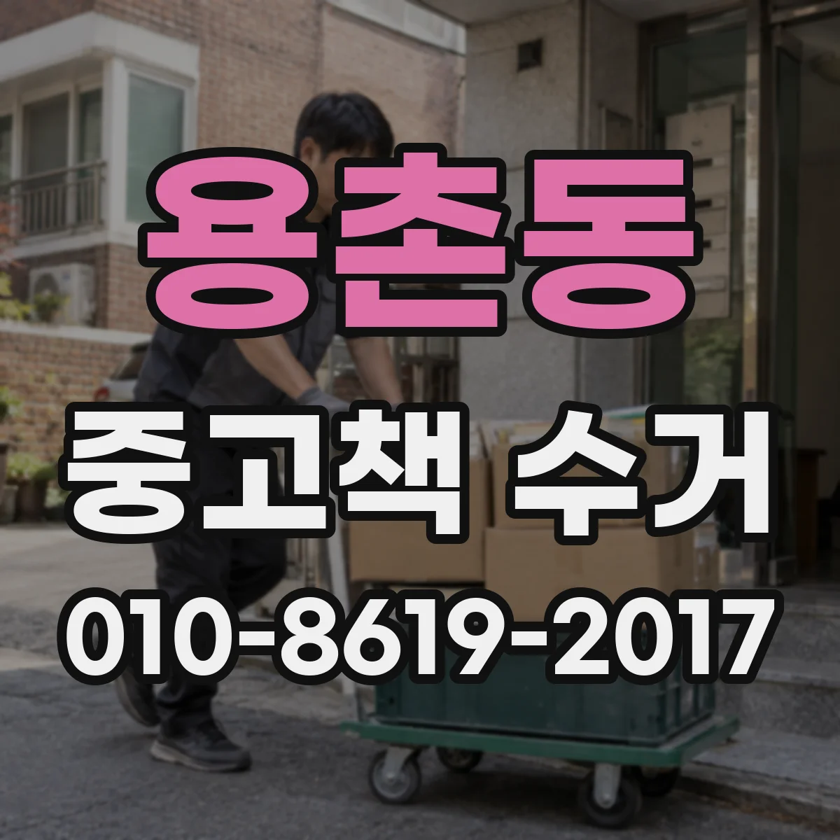 용촌동 중고책 수거