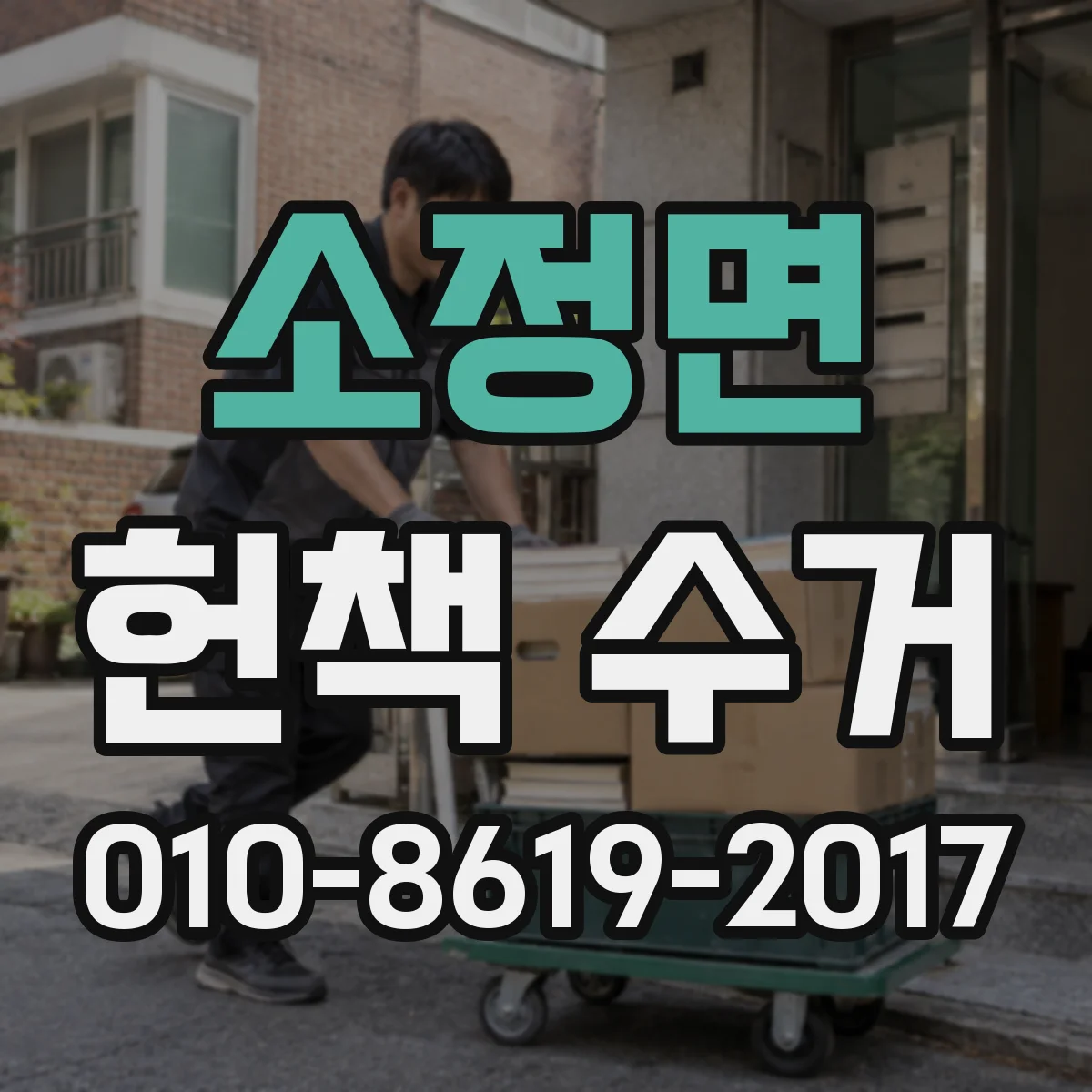 소정면 헌책 수거
