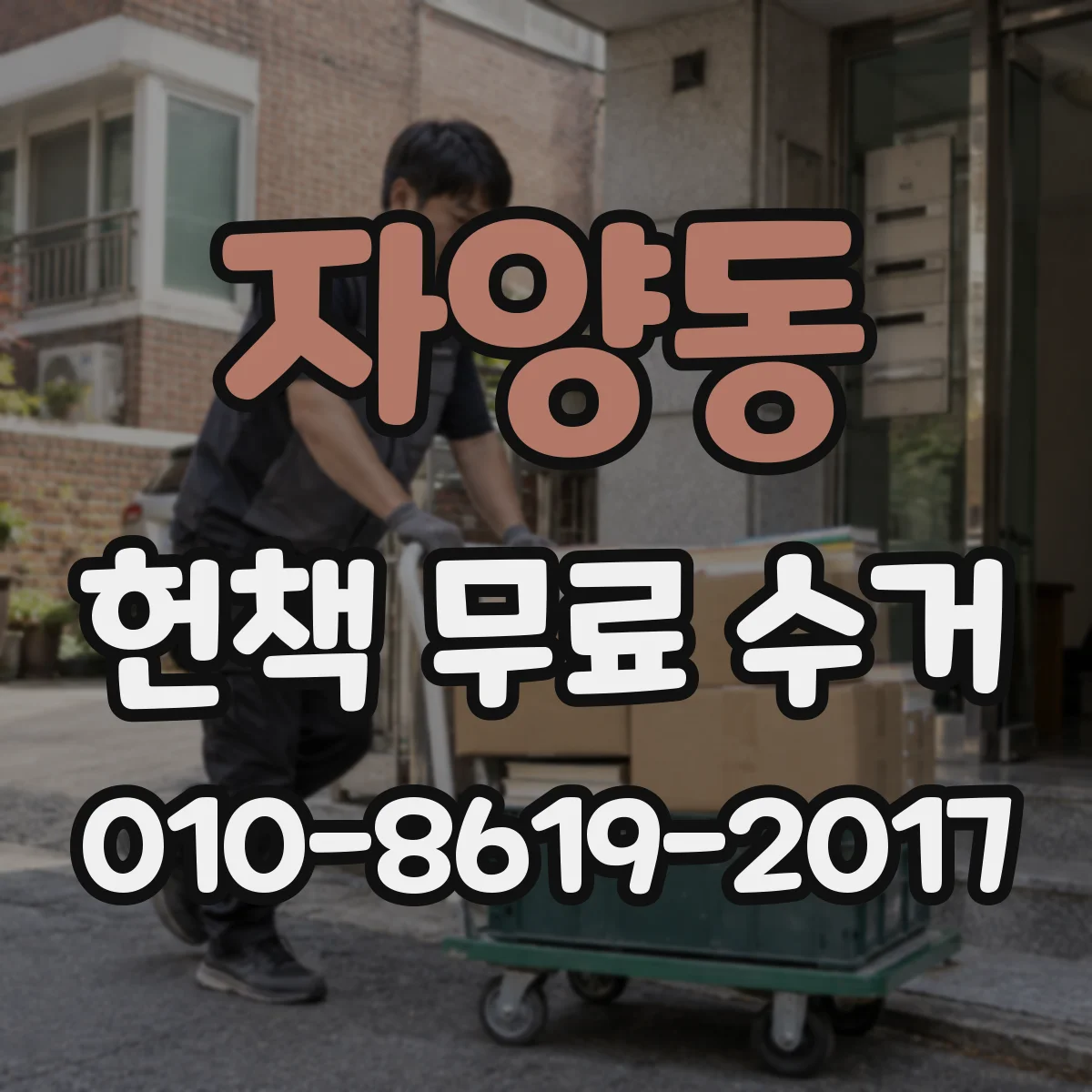 자양동 헌책 무료 수거